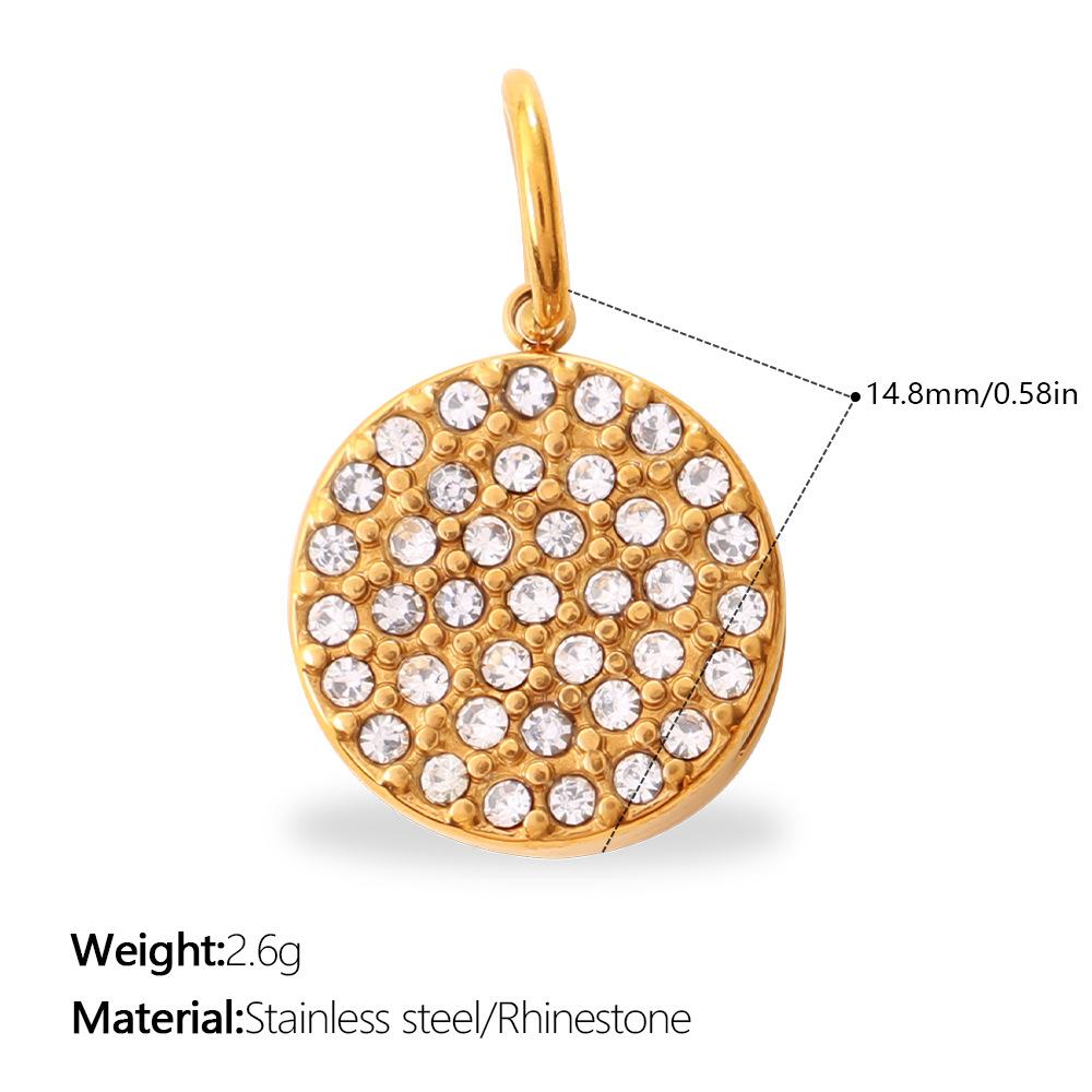 

Europe, America, Exquisite Shining Diamond-encrusted Gold Pendant, High-end Temperament, Light Luxury Earrings, Necklace Accessories 2026