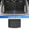 Smabee for BYD Atto 3 Atto3 YUAN PLUS 2022-2024 TPE Car All-weather Floor Mats Cargo Liner Trunk Pad Backrest Liner Accessories