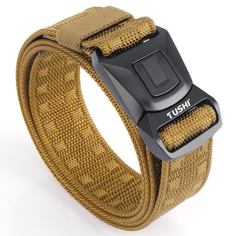 Enhanced Camouflage Tactical Nylon Belt for Training & Safety