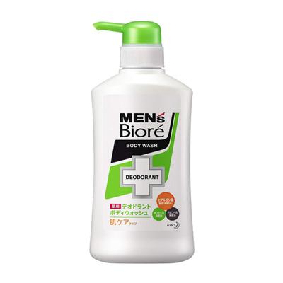 Men's Biore Medicated Deodorant Body Wash Skin Care Body 440ml