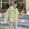 Winter 2025 new Korean cotton jacket hooded down cotton jacket student loose padded jacket fashion jacket short style