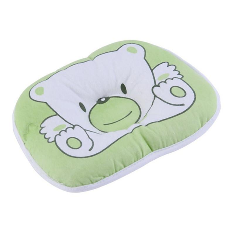 Bear Pattern Pillow Newborn Infant Baby Support Cushion Pad Prevent Flat Head_isps