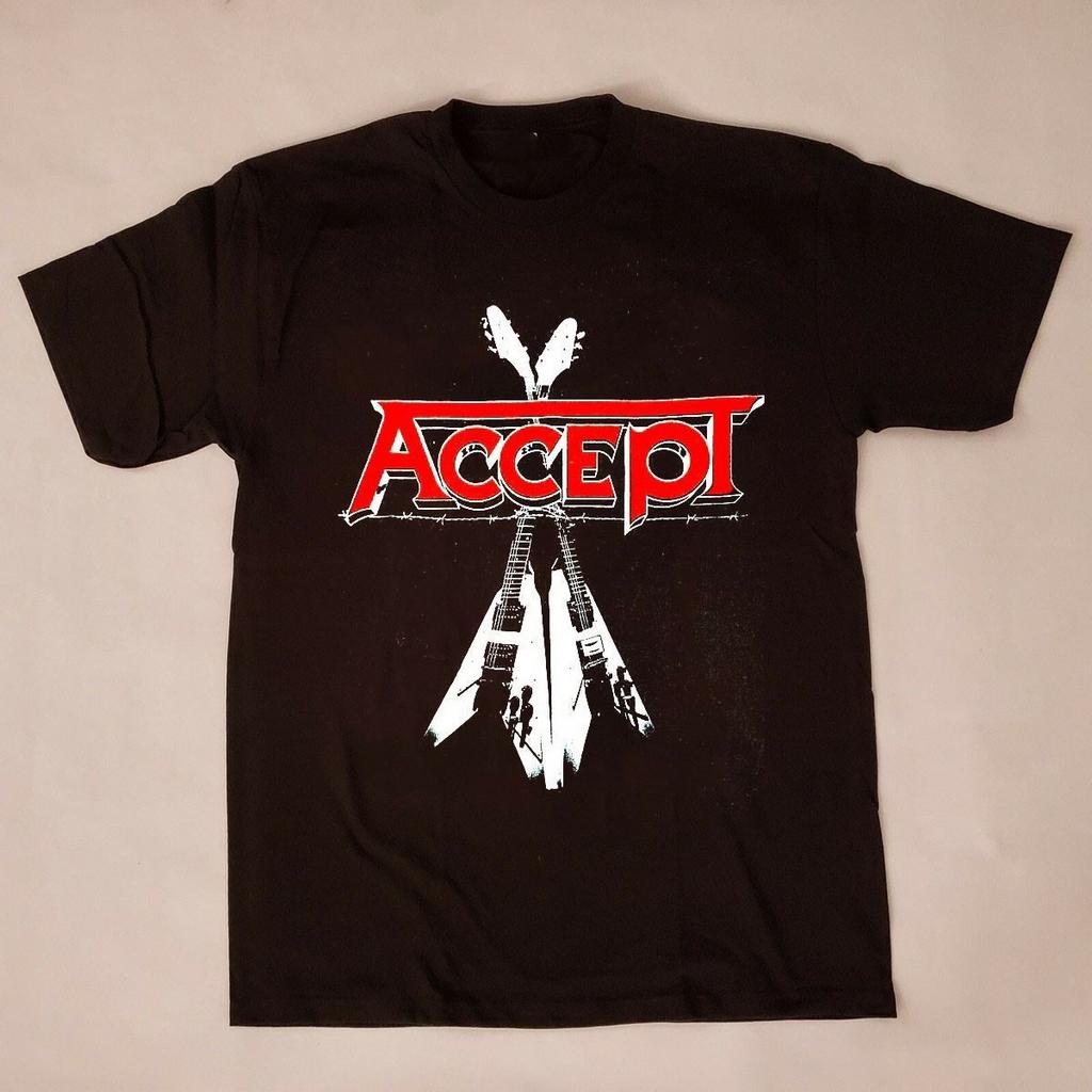 Rare Accept Band Guitars Shirt Unisex s-5XL