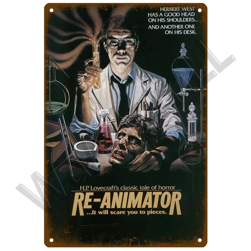 Film Vintage Metal Sign Poster Movie Retro Tin Sign Cinema Wall Art Deco Decoration Plaque For Home Room Decor Aesthetic Gift