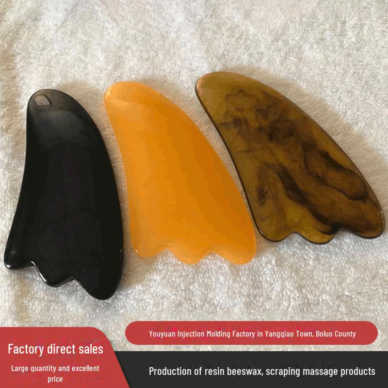 

Beeswax Resin Facial Meridian Scraping Board Massager
