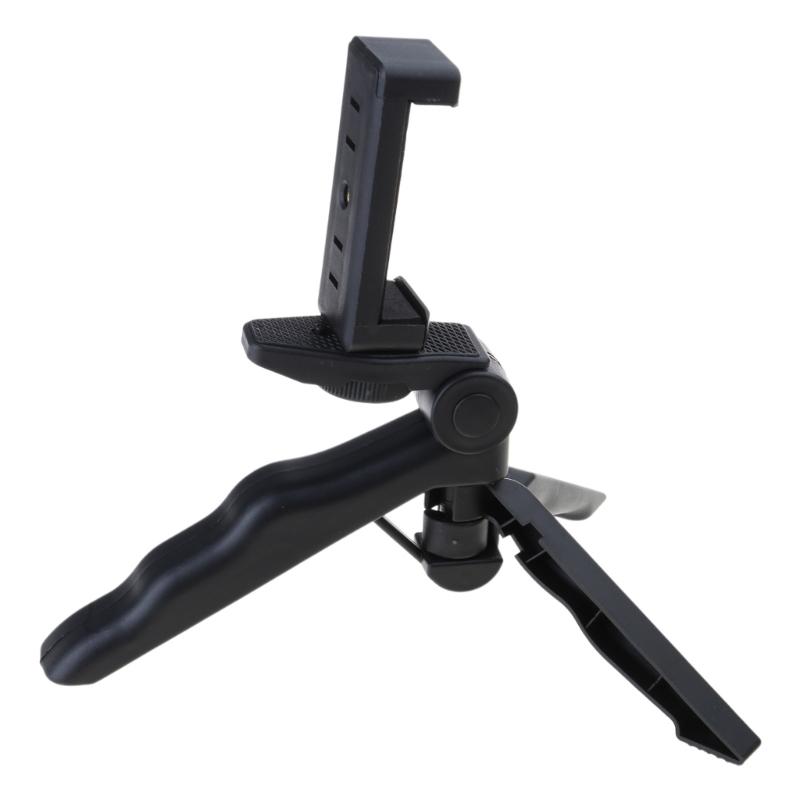 Desk Tripod for Camera and Phone Phone Holder Action Camera Adapter Stable Grip Portable Table Tripod Desktop Mount