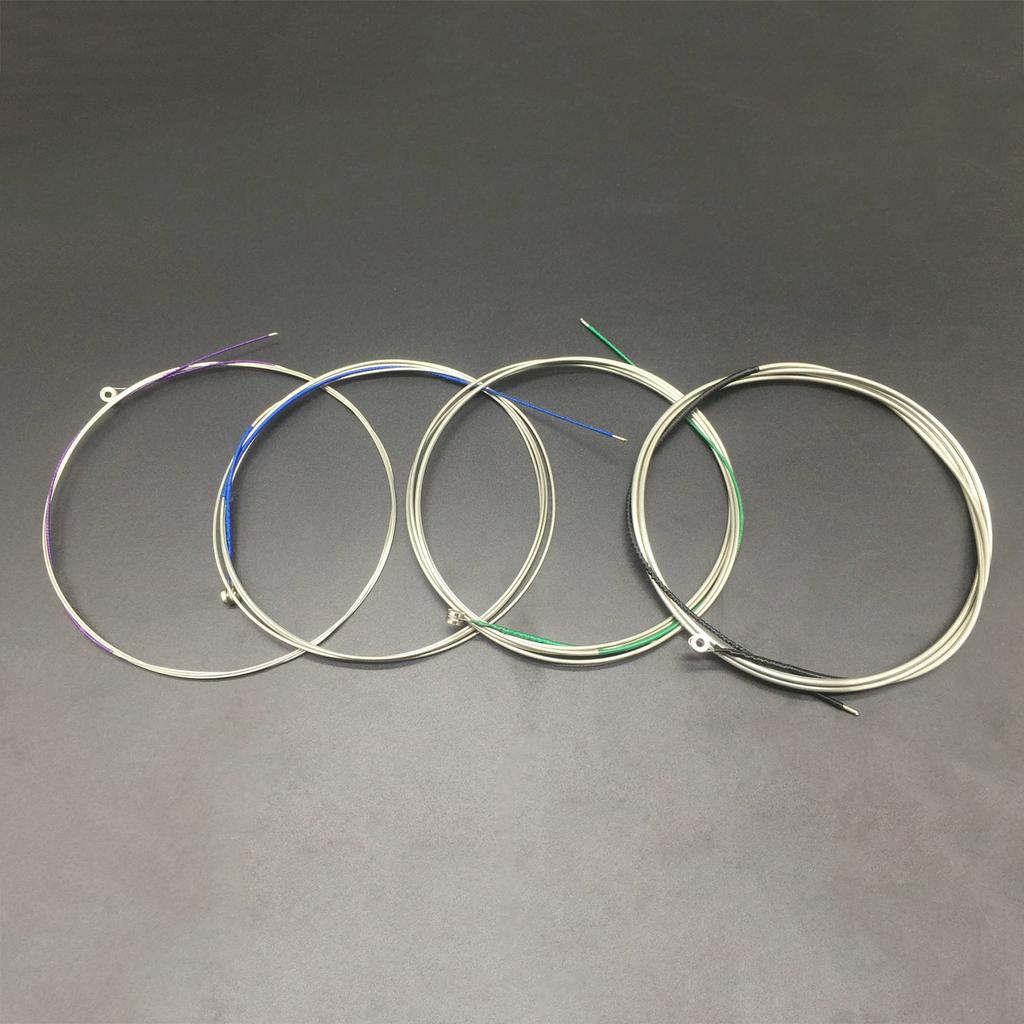 4pcs/set Cello Strings 4/4 Cello Strings C-G-D-A Strings Stainless Steel Core Al-Mg Winding Cello String Full Set