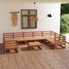 Day and Night - Day and Night Garden Furniture Set 10 Pieces Solid Pine Wood
