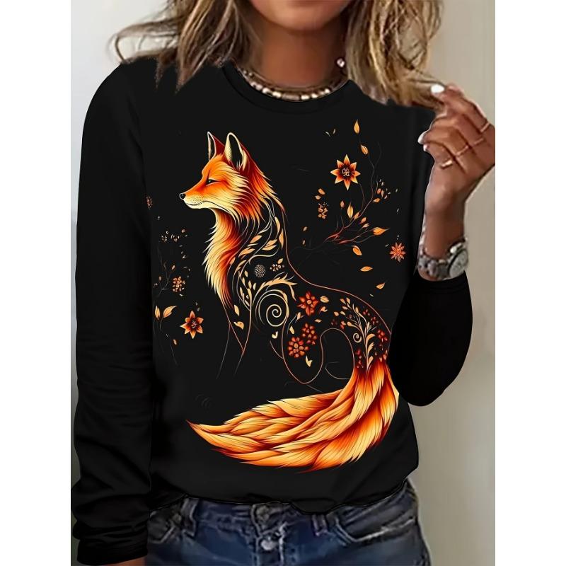 European and American clothing round neck long sleeve casual loose top bottoming long sleeve T-shirt S