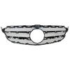 Mercedes GT R AMG Style Black Silver Front Grille