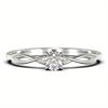 Yun Miao Elegant French Zircon Inlaid Women's Ring