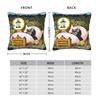 Pillow Case The Little Mole Good Night Comfy  Pillow Cover For Sofa Home Decor Cute Funny Pillowcases