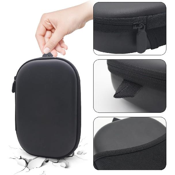 Harde Koffer voor Bose QC15/QC35/QC25/QC45/QC45SE/QC SE, Vervangende Koffer voor Draadloze Noise-Cancelling Koptelefoon met Kabelopslag