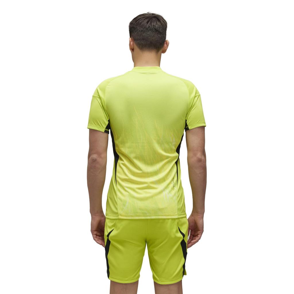 [Adidas] Japan Soccer National Team × Y-3 2024 Goalkeeper First Replica Uniform JSV47 Men's Semi-Solar Yellow (IX5389) L