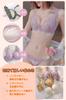 ARSZHORSVS Bra and Panty Set Side Fat Cleavage Padded Underwear Set Women's [Bust Enhancement, Correction, Wireless, Comfortable, Creation]
