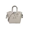 Grain Calfskin Tote Handbag Mini Women's Marble Gray BASRFUA-HSF000-M7Y00