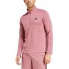 adidas Train Essentials Comfortable Moisture-Wicking Knit Top Men Tops Deep-Red IW3394