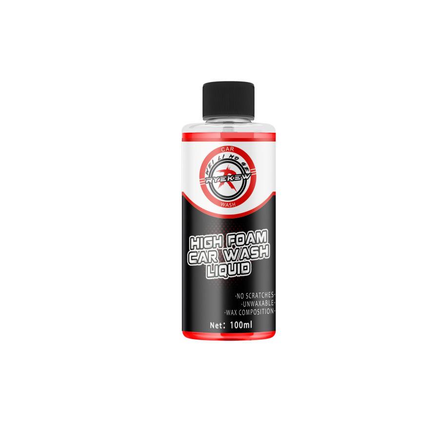 Ryekew High-Concentration Foam Car Wash Liquid with Wax for Paint Decontamination and Polishing