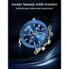 POEDAGAR Men Watch Fashion Sport Chronograph Silicone Quartz Watches Top Brand Luxury Waterproof Luminous Date Wristwatch