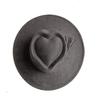 Dark blue Suede Hat LOVE Fashion 2026 New Autumn/Winter Collection Unisex Felt Fedora Hat Classic Church Hat Women's Sun Hat
