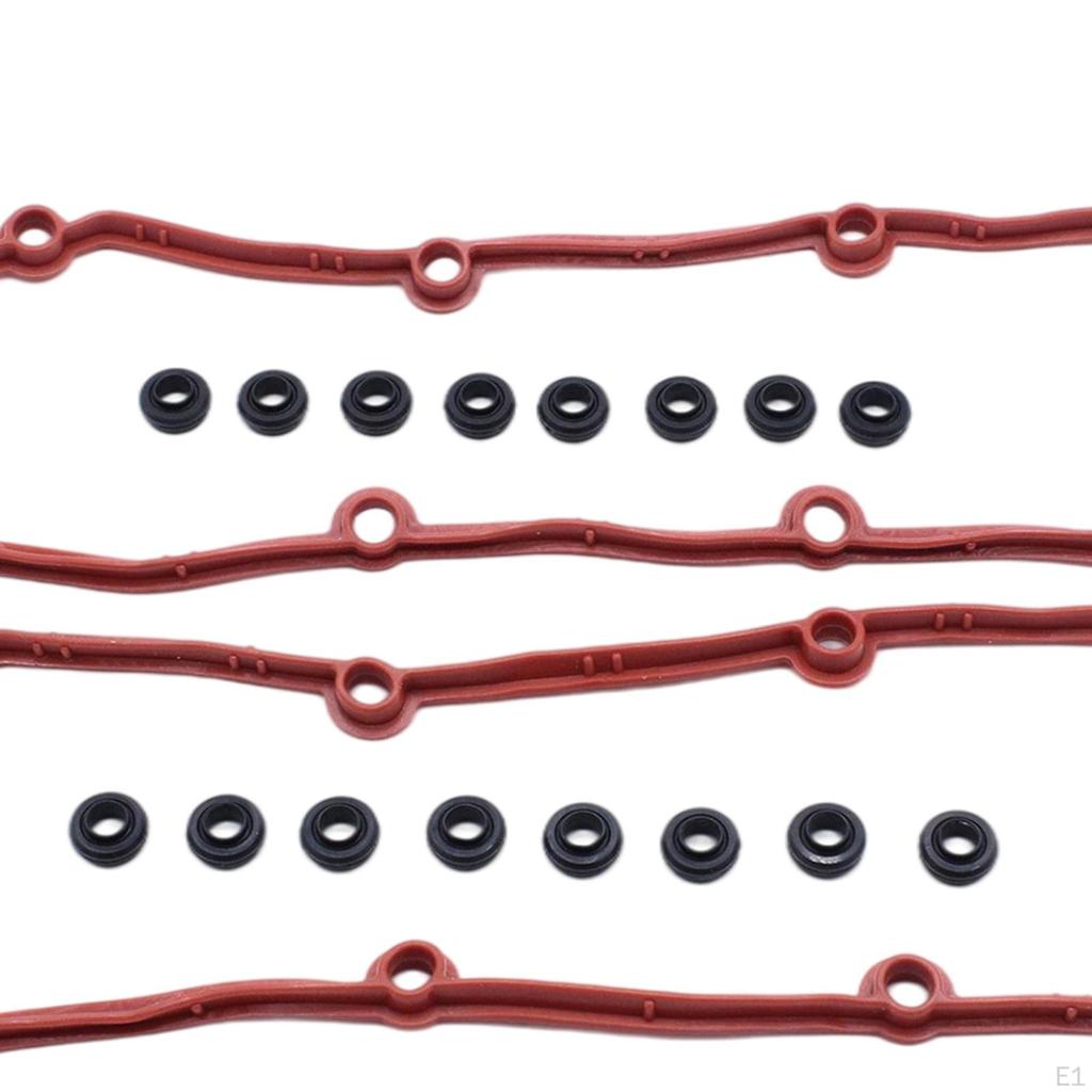 2x Valve Cover Gasket Automotive Set Fit for V6 Ohv 12 2005-2010