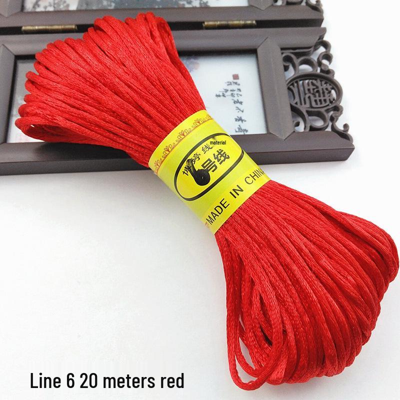 Bunte chinesische Knoten-Kordel für DIY Armband- & Halsketten-Schmuckherstellung