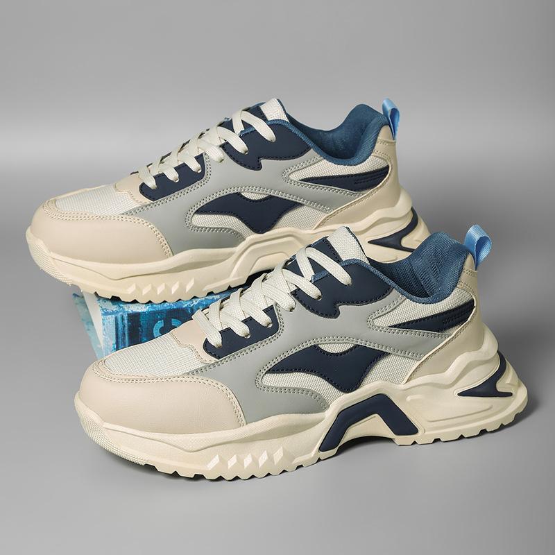 Large size summer breathable student casual dad board shoes niche design sports little white tide shoes