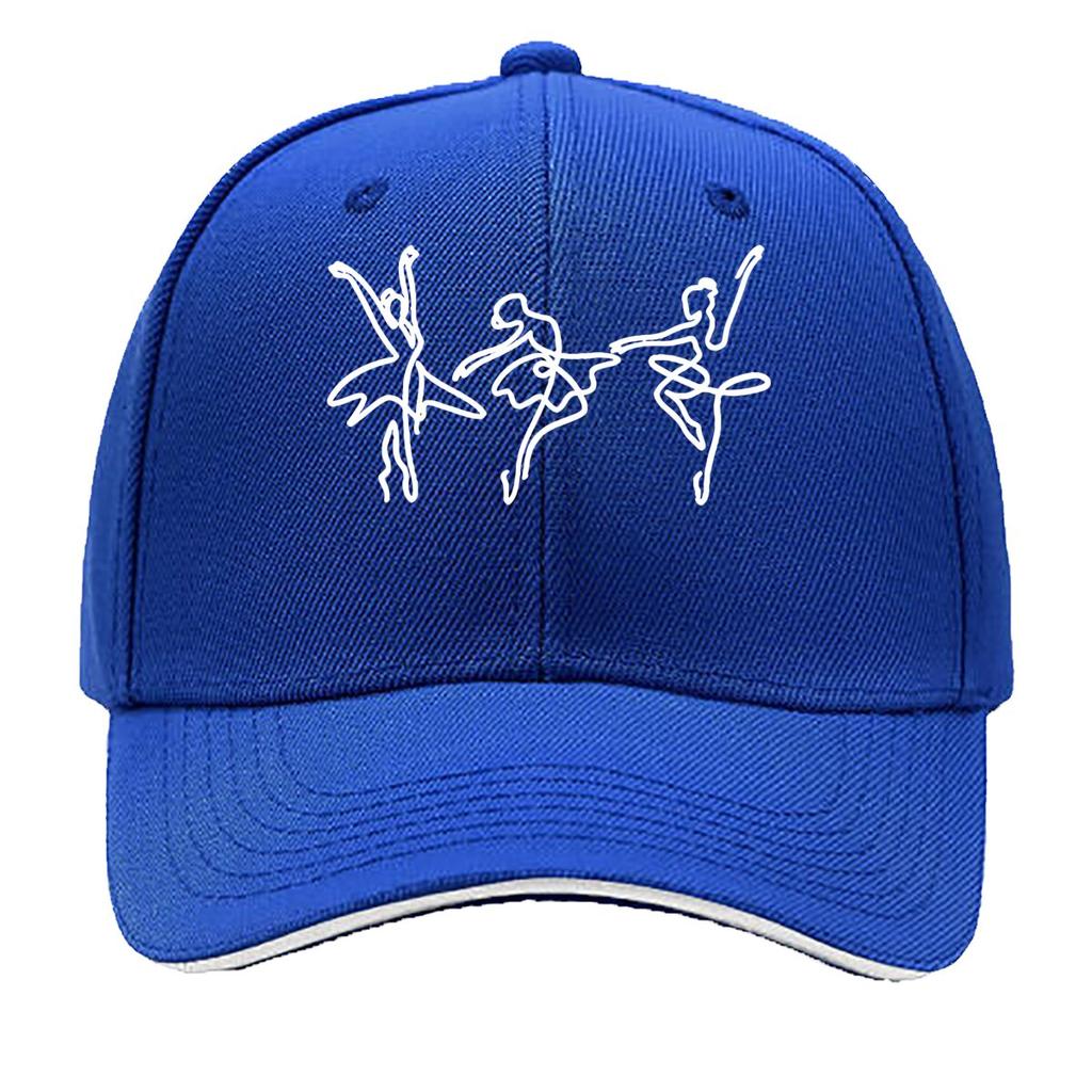 Unisexs Vintage Ballet Dancer Print  Adjustable MoistureWicking Washable Outdoor Sports Hat Suitable Sandwich Baseball Cap