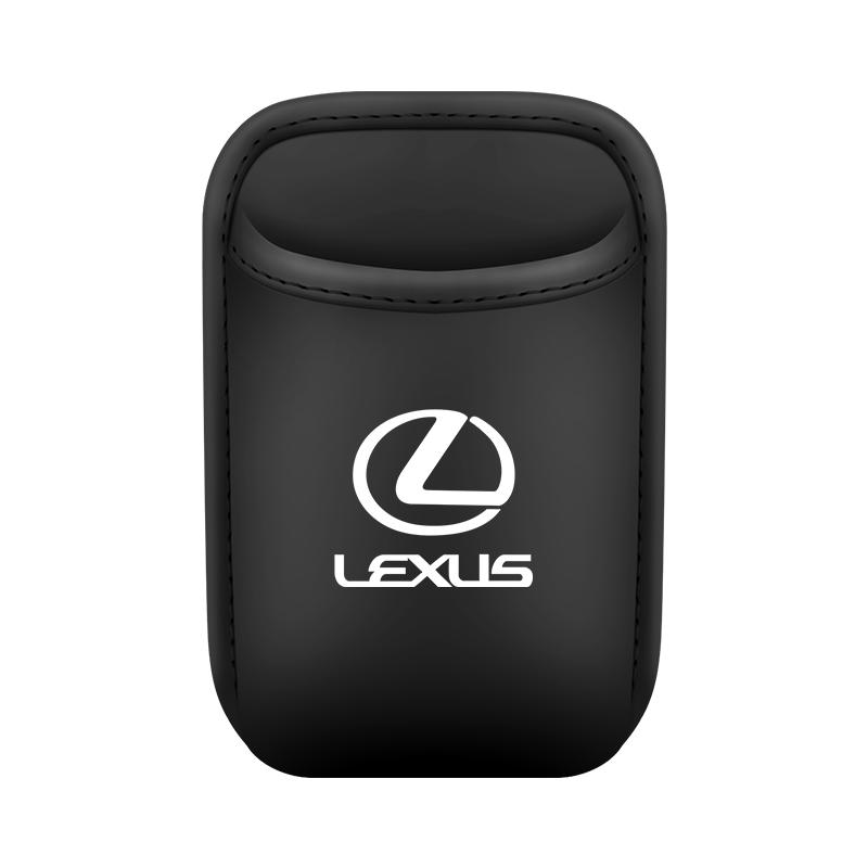 PU Leather Car Cup Holder Organizer Box For Lexus ES GS IS LS RX NX UX LX GX RC LC RZ CT HS SC ES350 RX350 RX450h LS500h LC500 V