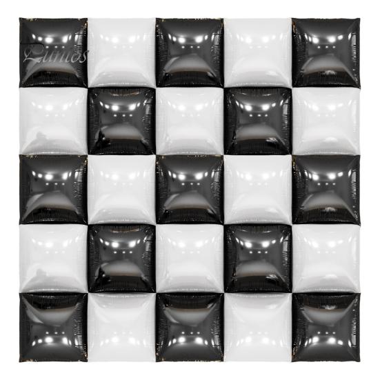 

25 шт. квадратных фольгированных металлических шаров, двухсторонние воздушные шары, настенный туннель, свадебный выпускной фон, арка, гирлянда, комплект для вечеринки по случаю дня рождения B