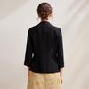 Damen-Blazerjacke aus Maulbeerseide mit einem Knopf