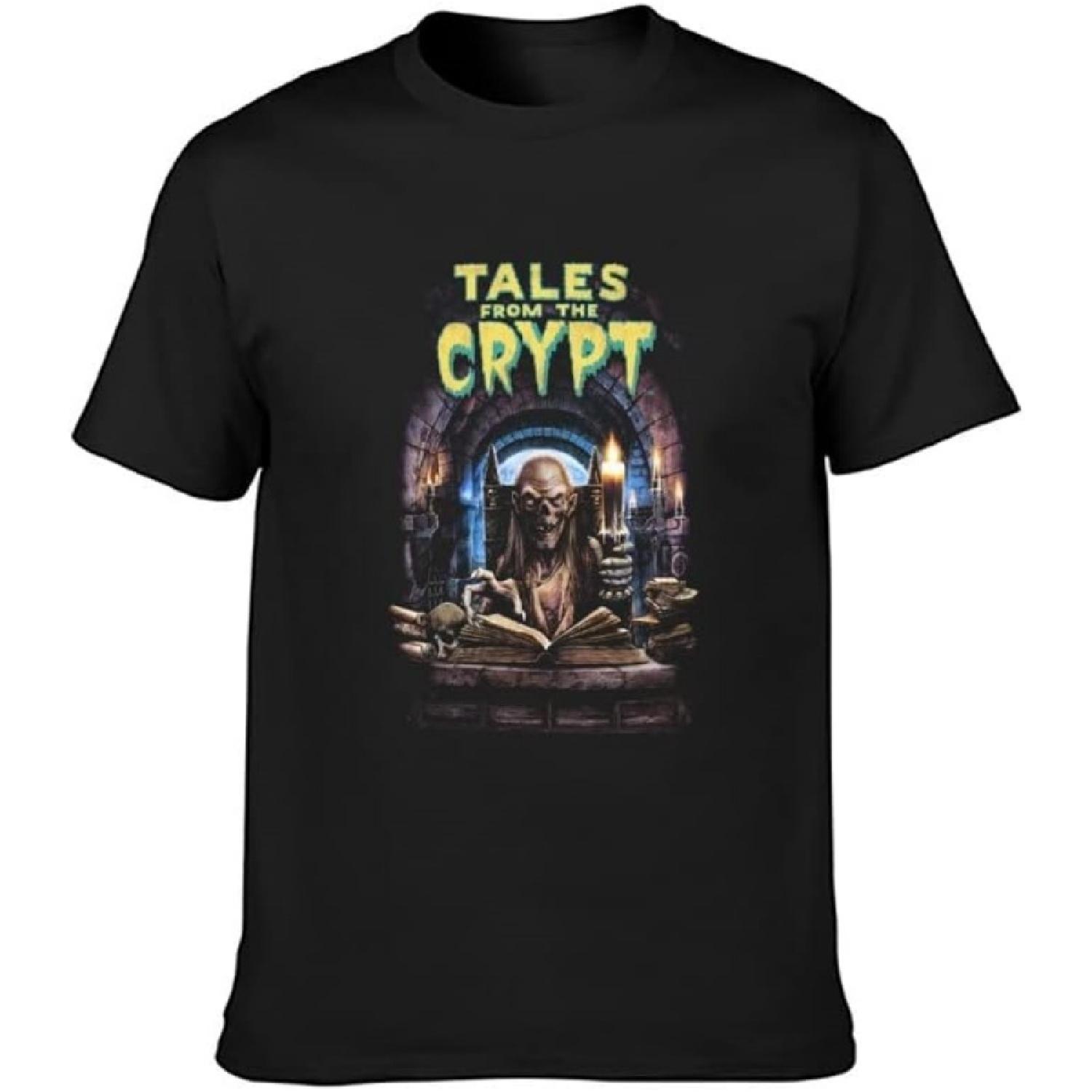 Ouybia Tales from The Crypt Movie Unisex 100% Cotton Short-Sleeve T-Shirts Black XXXXXL разноцветный