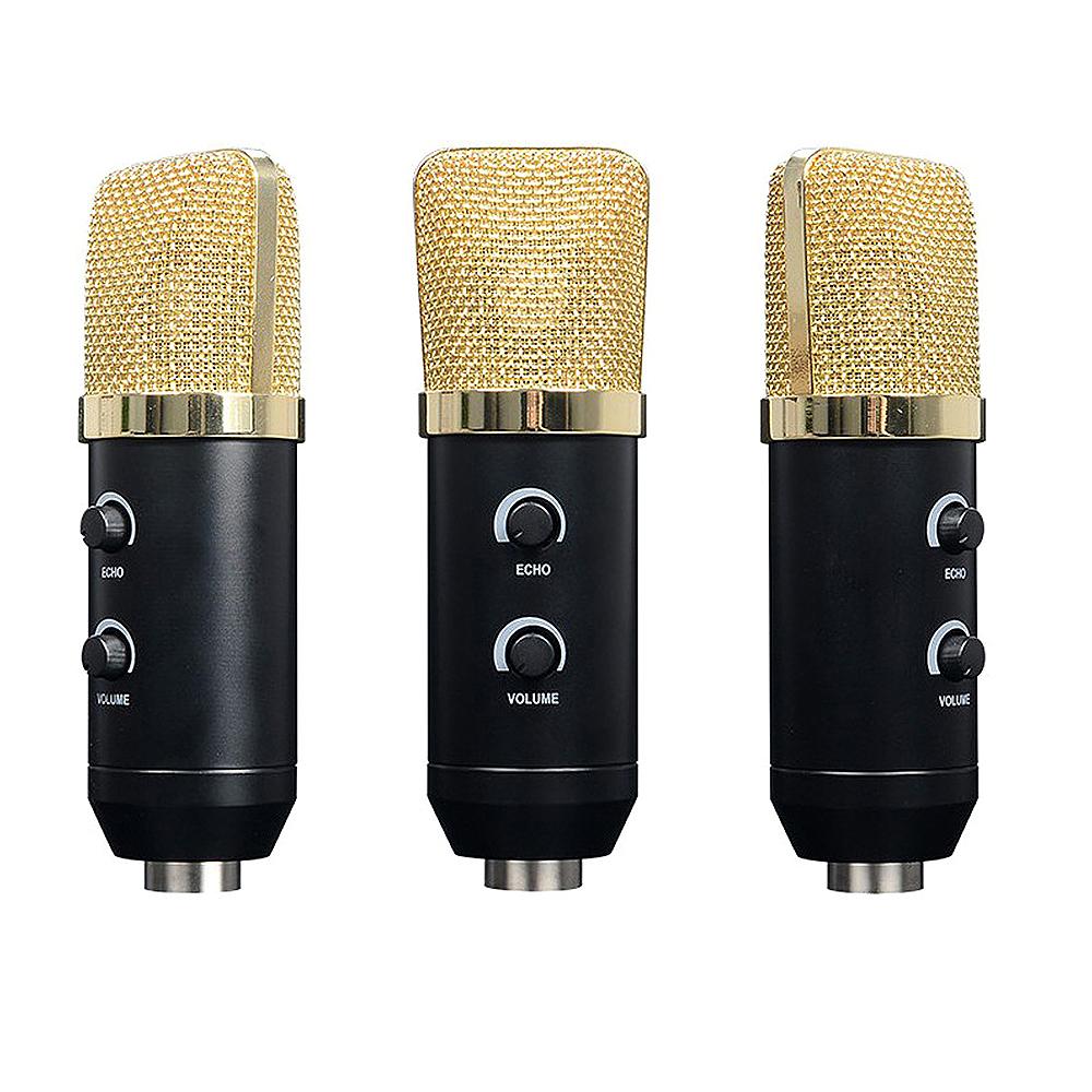 Professional Studio Microphone USB Condenser Sound Recording Microphone with Cardioid Studio Recording Mic for PC