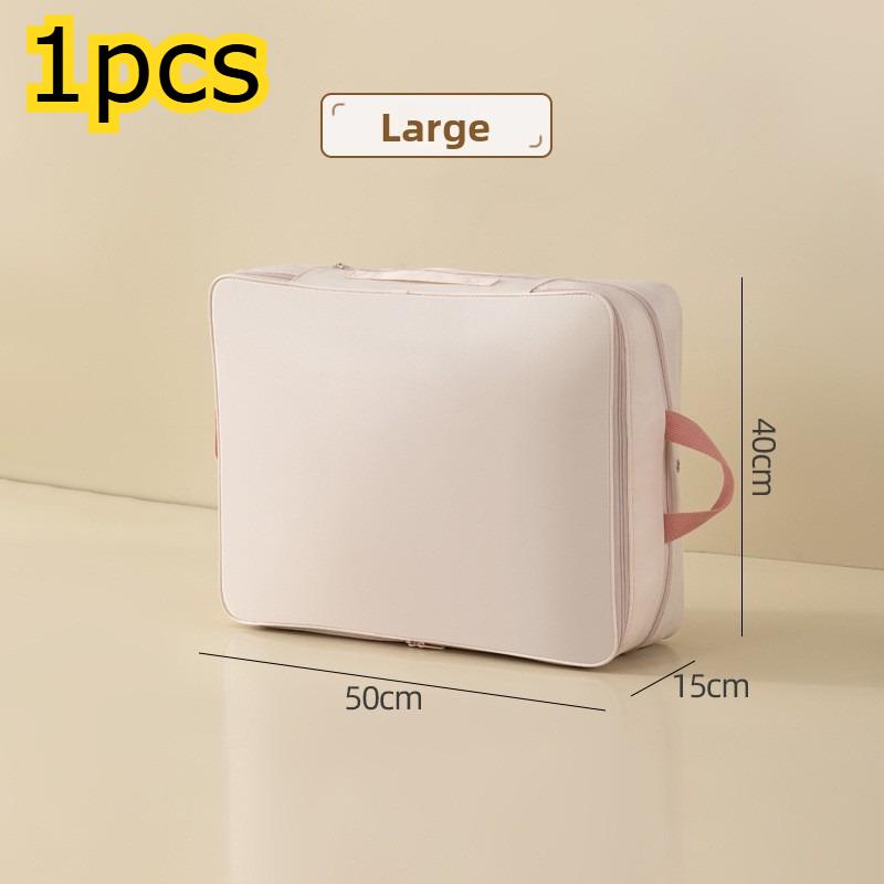 

Storage Bags for Quilts & Vacuum Compression Clothing-Dustproof Organizers for Seasonal Clothes, Down Jackets, Travel & Home Use