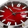 Citizen Tsuyosa Collection Automatic Self-Winding Men's Wristwatch NJ0150-56W Sapphire Glass Burgundy Gradient Silver