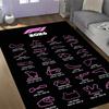 Formelkalender Fußmatte Design für Spielzimmer Dekorieren Sie Zimmer Eingangsbereich Esszimmer Anti-Rutsch-Teppich Dekorieren Sie Büros Spirituelles Geschenk