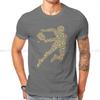 Pickleball Sport Kreatives T-Shirt für Männer Spieler Polka Dot Basic T-Shirt Personalisierbar Geburtstagsgeschenke Oberteile