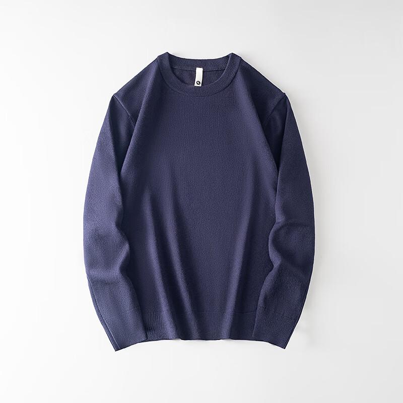 

FENGXUN Мужской вязаный жилет из смесовой шерсти и лиоцелла с круглым вырезом FXT5496 L