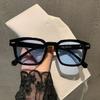 Unisex Vintage Sunglasses Retro Rectangle UV400 Protection Fashion Cat Eye Eyewear Casual Goggles for Women Men