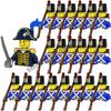 Medieval Napoleonic War Military Building Blocks Imperial Governor General Official French British Russia Marshal Soldiers Brick
