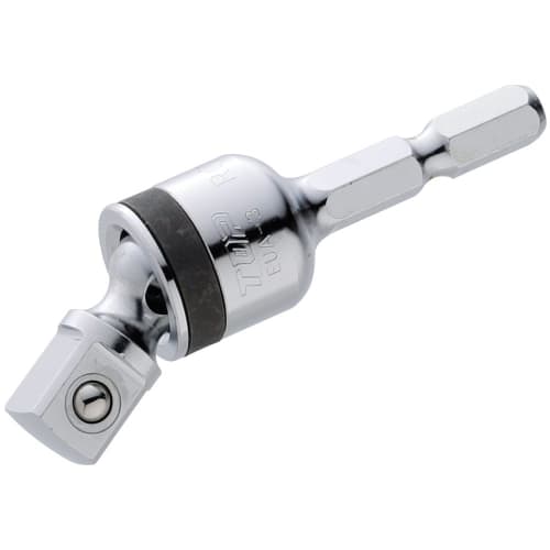 TOP Industrial (TOP) Universal Socket Adapter for Electric Drills, Hex Shank to 3-Minute Angle, 30 Swivel Socket, EUA-3, Tsubame-Sanjo, Made in Japan