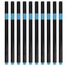 10Pcs Metallic Markers Blue Color Bright Colors Nontoxic Odorless Quick Drying Widely Used Glass Markers for DIY Design