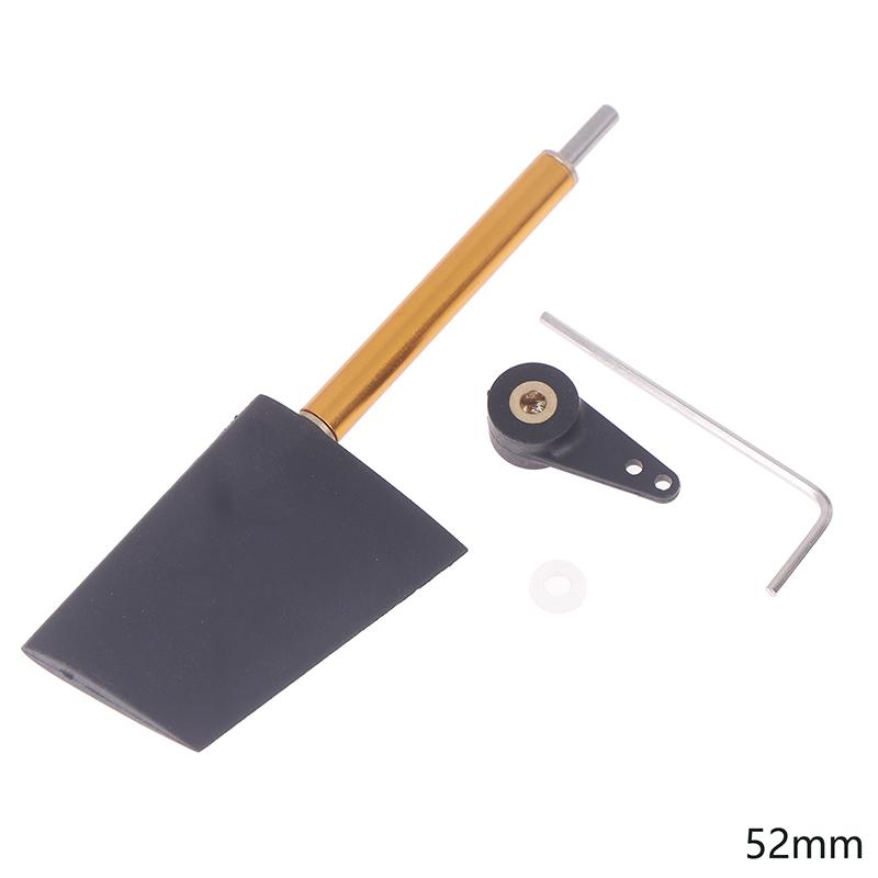 

Руль направления из нейлона хорошего качества Пластиковый руль для радиоуправляемой лодки Высота 28 мм/36 мм/44 мм/52 мм Плечо 90 градусов или 180 градусов