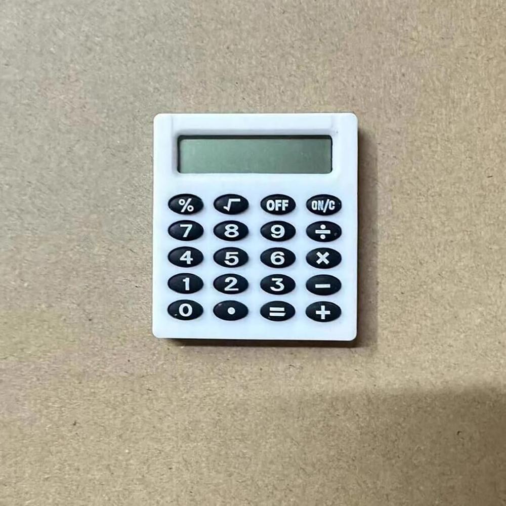 Cute Pocket Mini Calculator Handheld Pocket Type Coin Batteries Calculator Carry Extras Calculadoras School Office Calculator