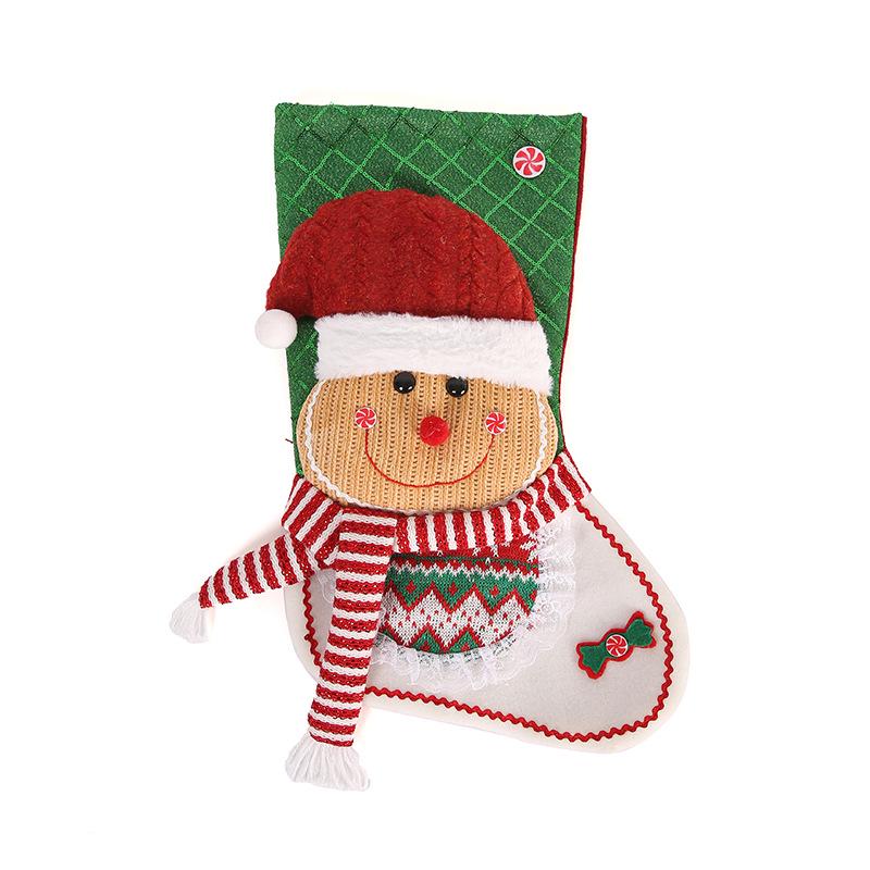 Gingerbread Man Christmas Stockings, Tree Ornaments, and Gift Bags