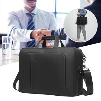 Laptop Briefcase Laptop Bag Shoulder Messenger Bag Durable Portable Convenient Unisex Single