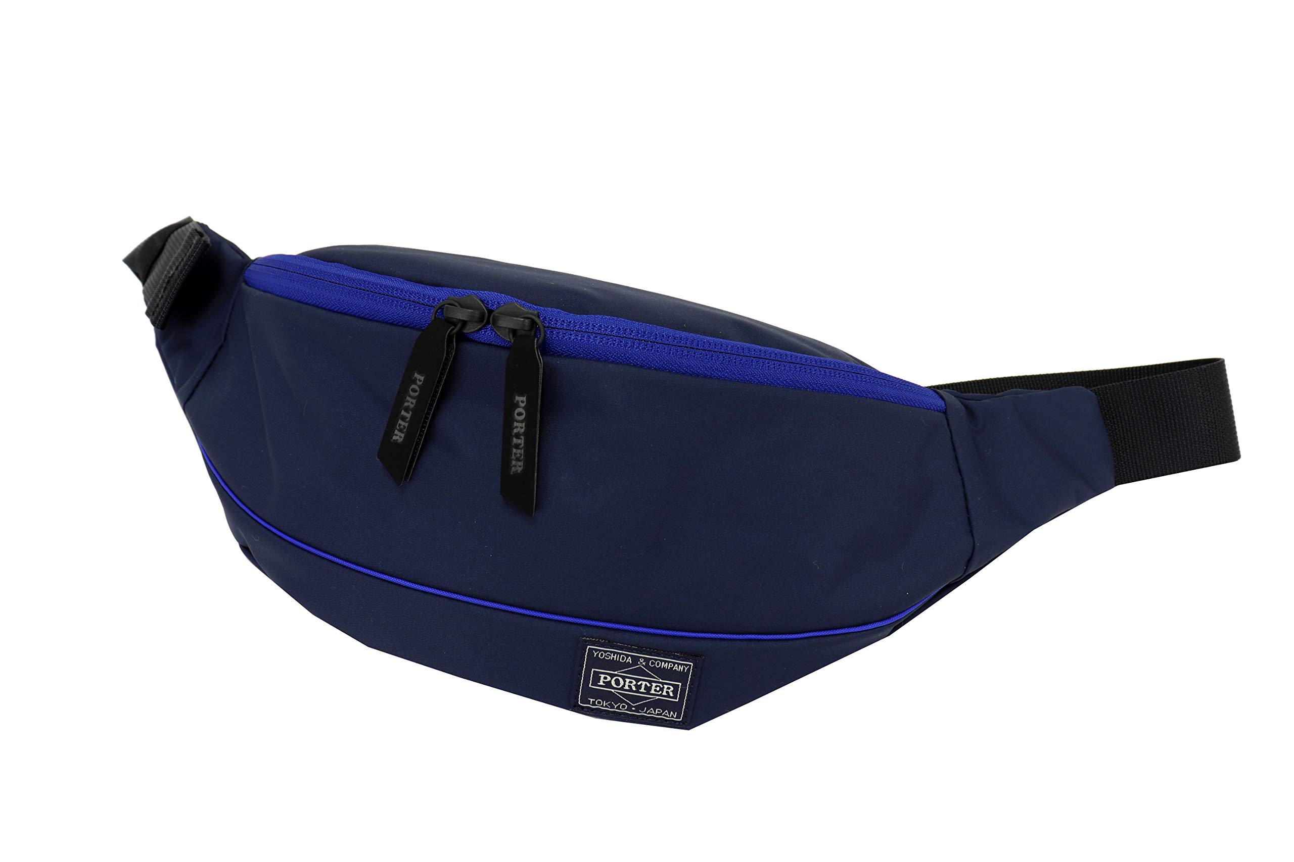 

Yoshida Bag Girl Mousse Body Bag Waist Bag L Size Navy [Porter] 751-18181 (3. (50))
