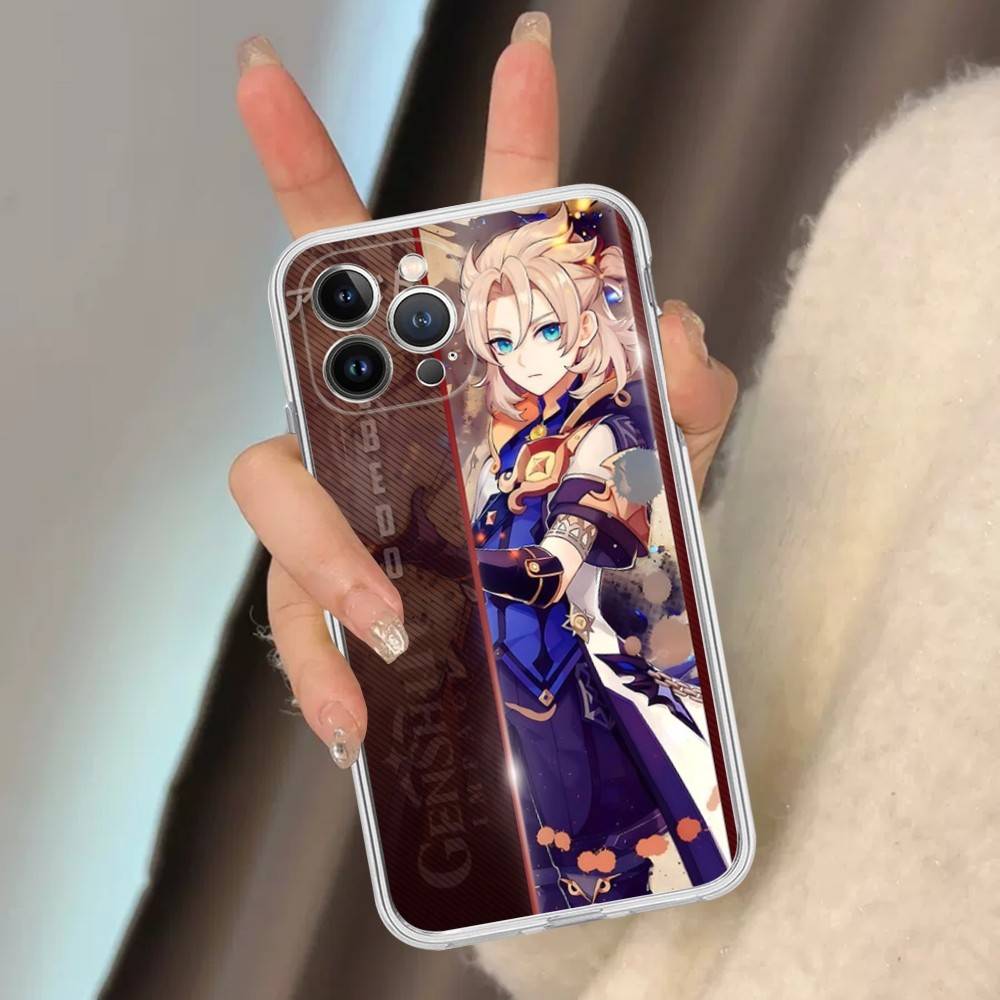 Game Genshin Impact For iPhone 17 Air 16 Pro Max 15 14 13 12 11 Plus phone Case