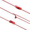 Reflective Tent Guy Line with Rope Tensioners 50 m 5 mm