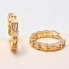 European Style Zirconia Ear Cuff Earring - Lightweight, Luxurious High-End Feel, Cold Style Jewelry for Women.